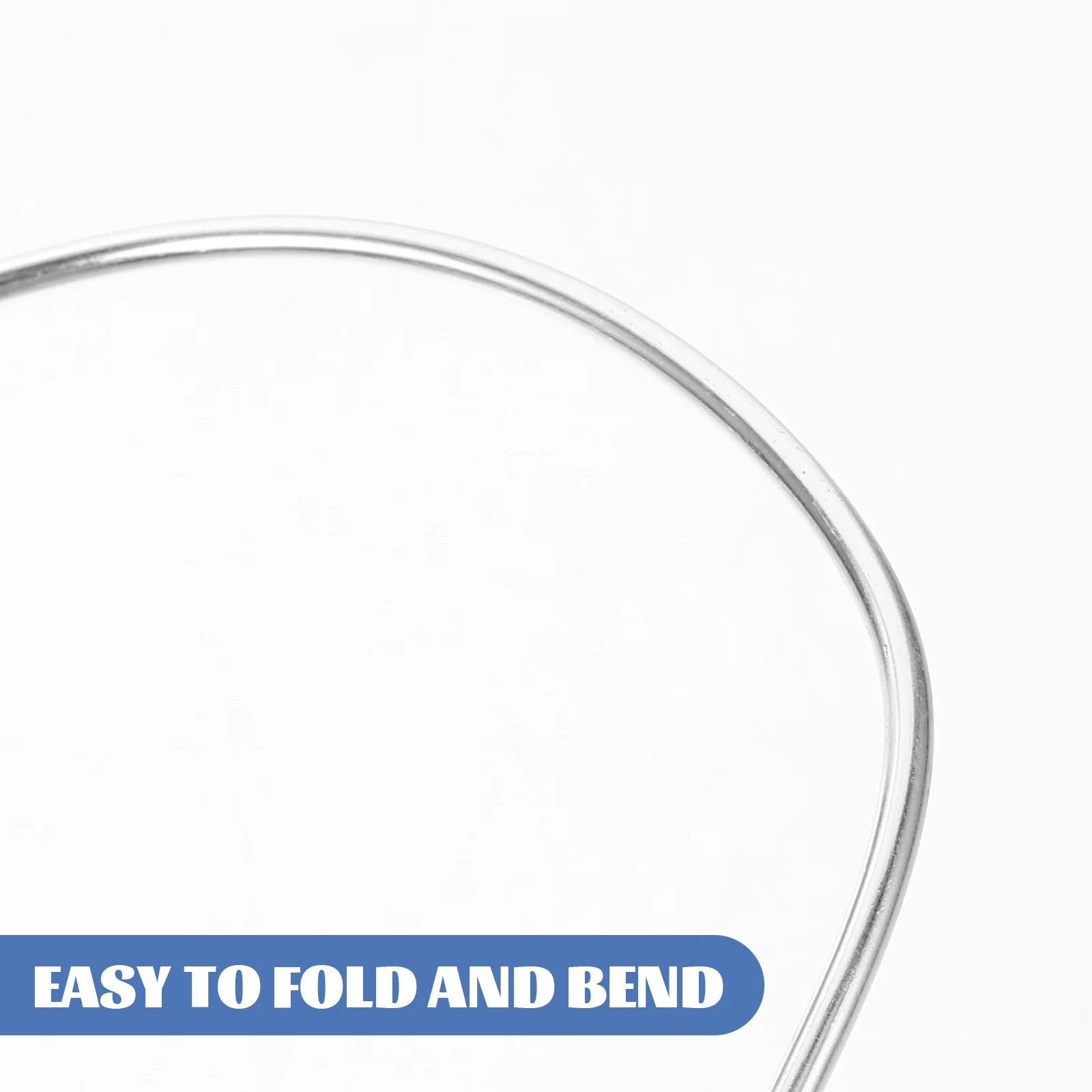 

DIY 2mmx5m Silver Aluminum Wire Multi-function Cuttable Craft Accessory Jewelry Making Portable Handcrafted