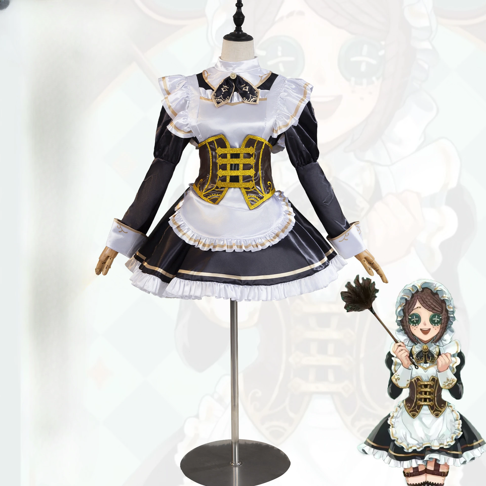 

Identity Ⅴ Emma Woods Manor Tea Party Costume Cosplay for Girls Halloween Costume for Woman