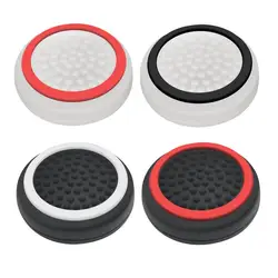 4Pcs Rocker Cap For PlayStation Portal Anti-Skid Silicone Joystick Analog Cover For PS Portal Handheld Accessories Thumb Caps