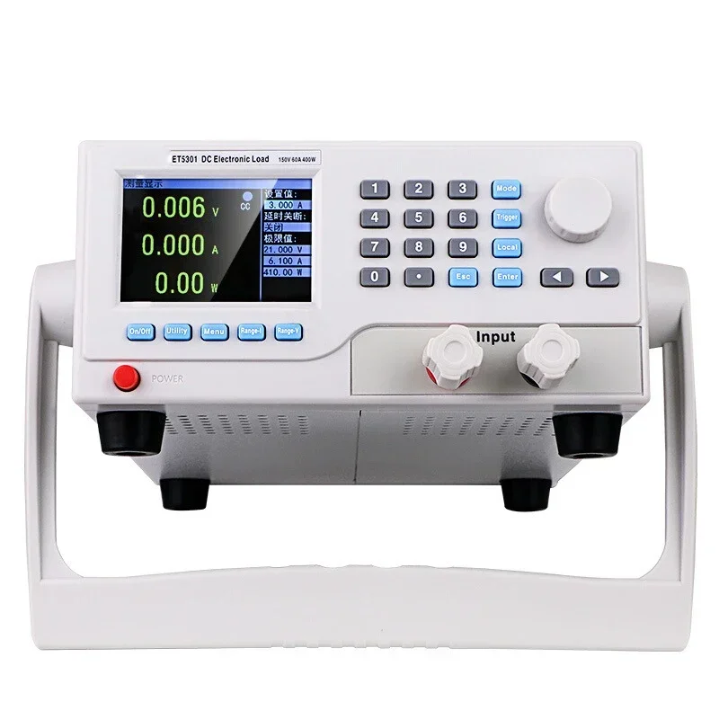 Testeur de charge électronique DC Programmable ET5300A ET5300, testeur de résistance d'isolation de batterie 150V/40A/400W