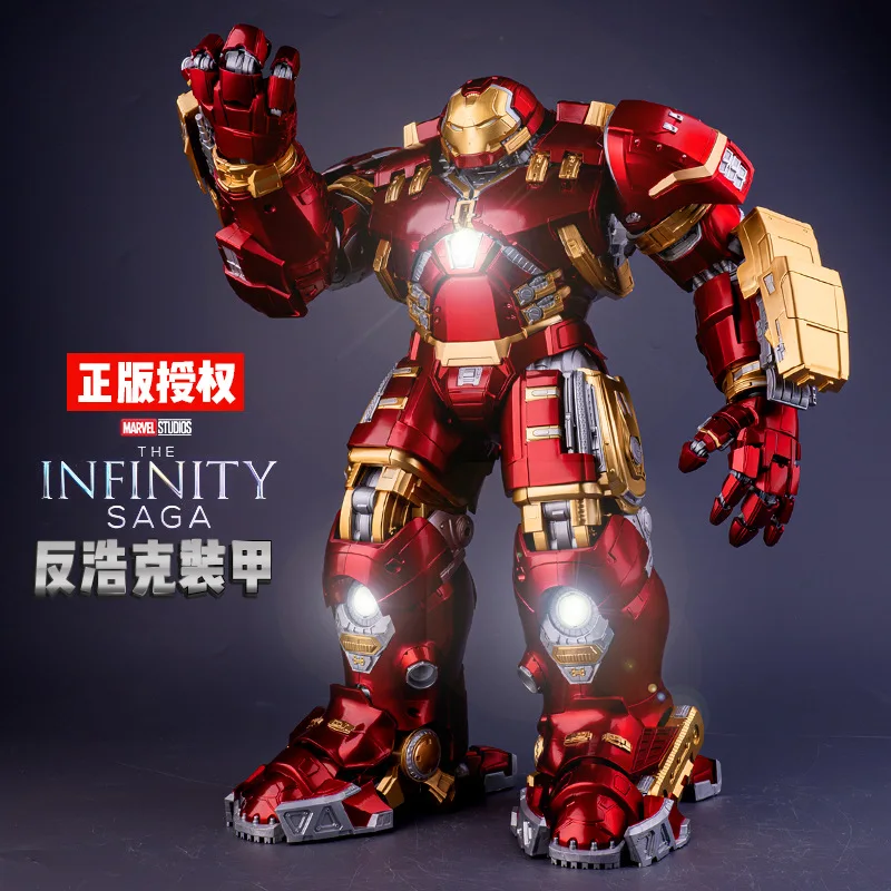 Figurka Marvel Iron Man Mark 44 Hulkooster Hulkbuster Armor 1/7 Zestaw do Składania Figurki Akcji Lalka Zabawka Prezent Świąteczny dla Fanów