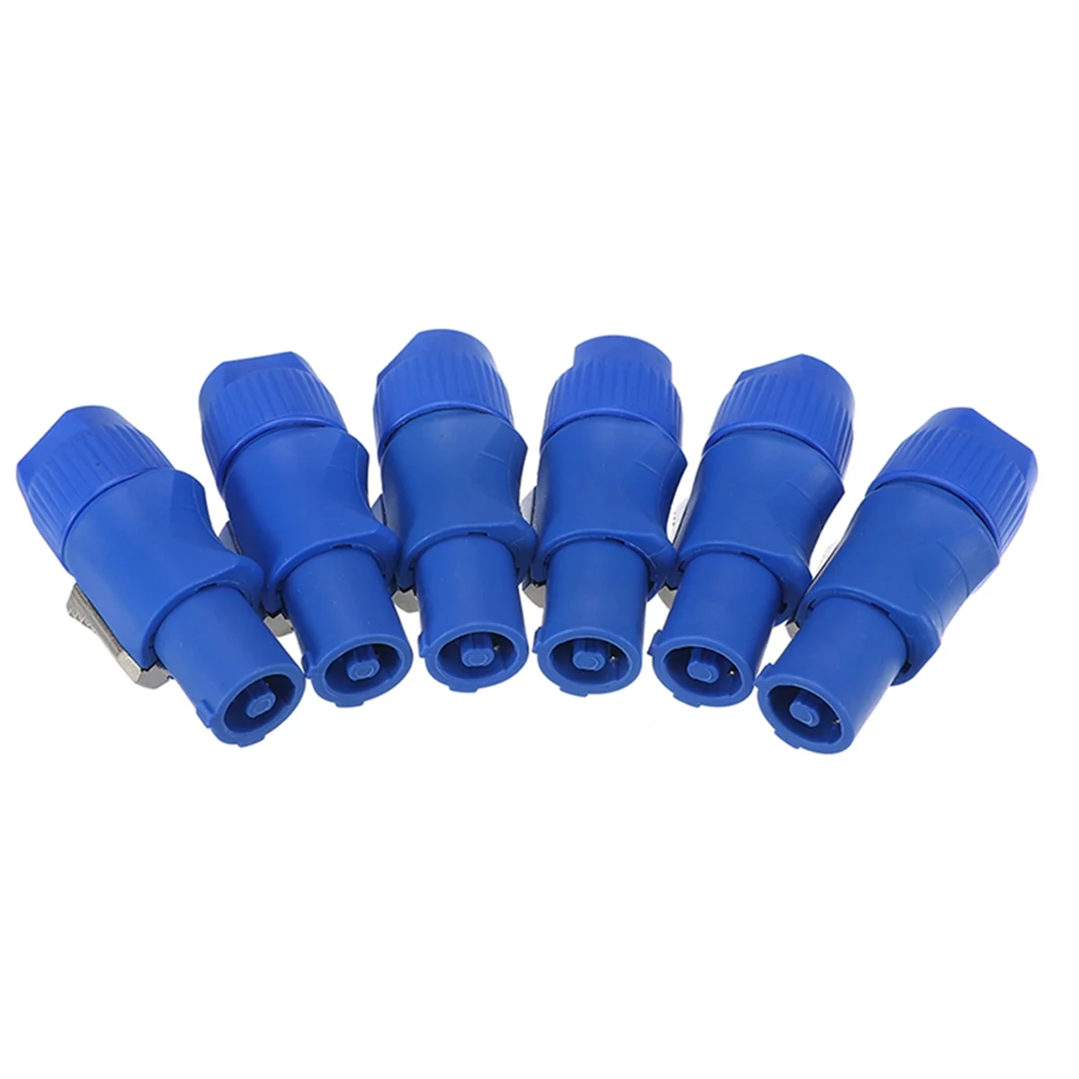 LSJD 20Pcs 3 PIN AC Powercon Connector Male Plug NAC3FCA NAC3FCB AC Cable 20A 250V Power Plug Adapter for Stage Light(A)