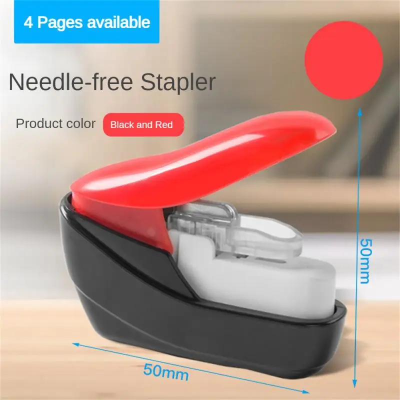 

No Nails No Staples Stapling Machine Mini Cute Book Stapleless Stapler Paper Stapling Stapler Without Staple Stapler Free