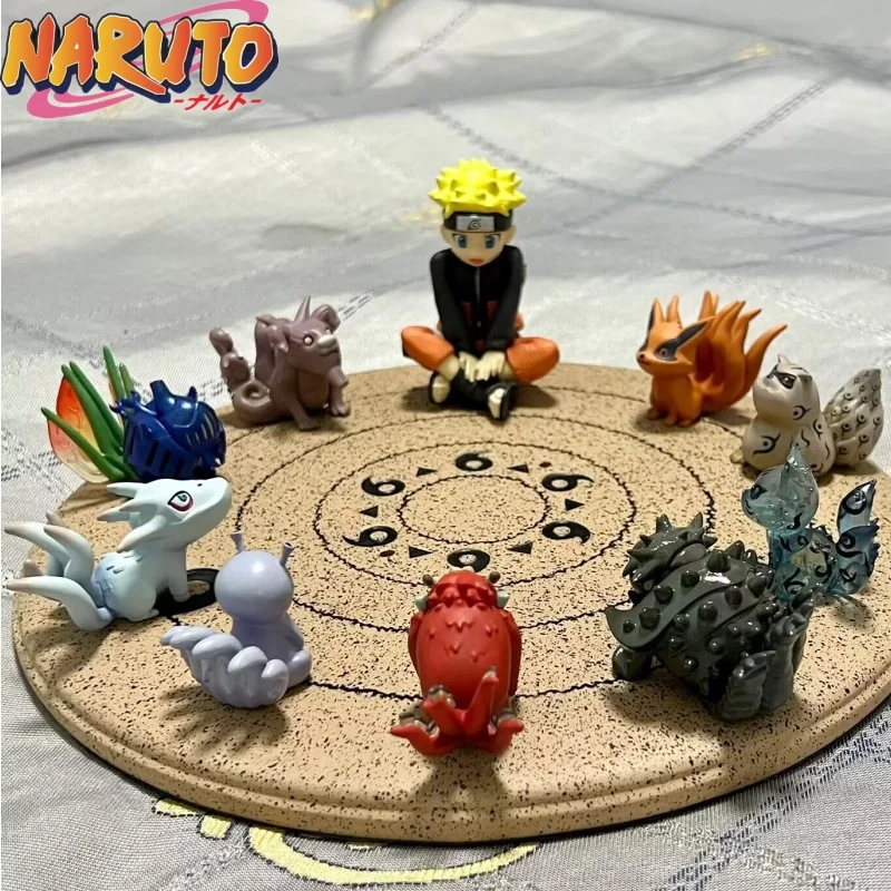 

New in Stock MegaHouse 84589 GEM Naruto Uzumaki and The Tailed Beasts Nimi Model Anime Merchandise Gift