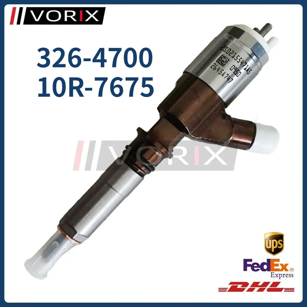 

326-4700 CAT 320D E320D fuel injector C6.4 engine fuel injector 3264700 10R-7675