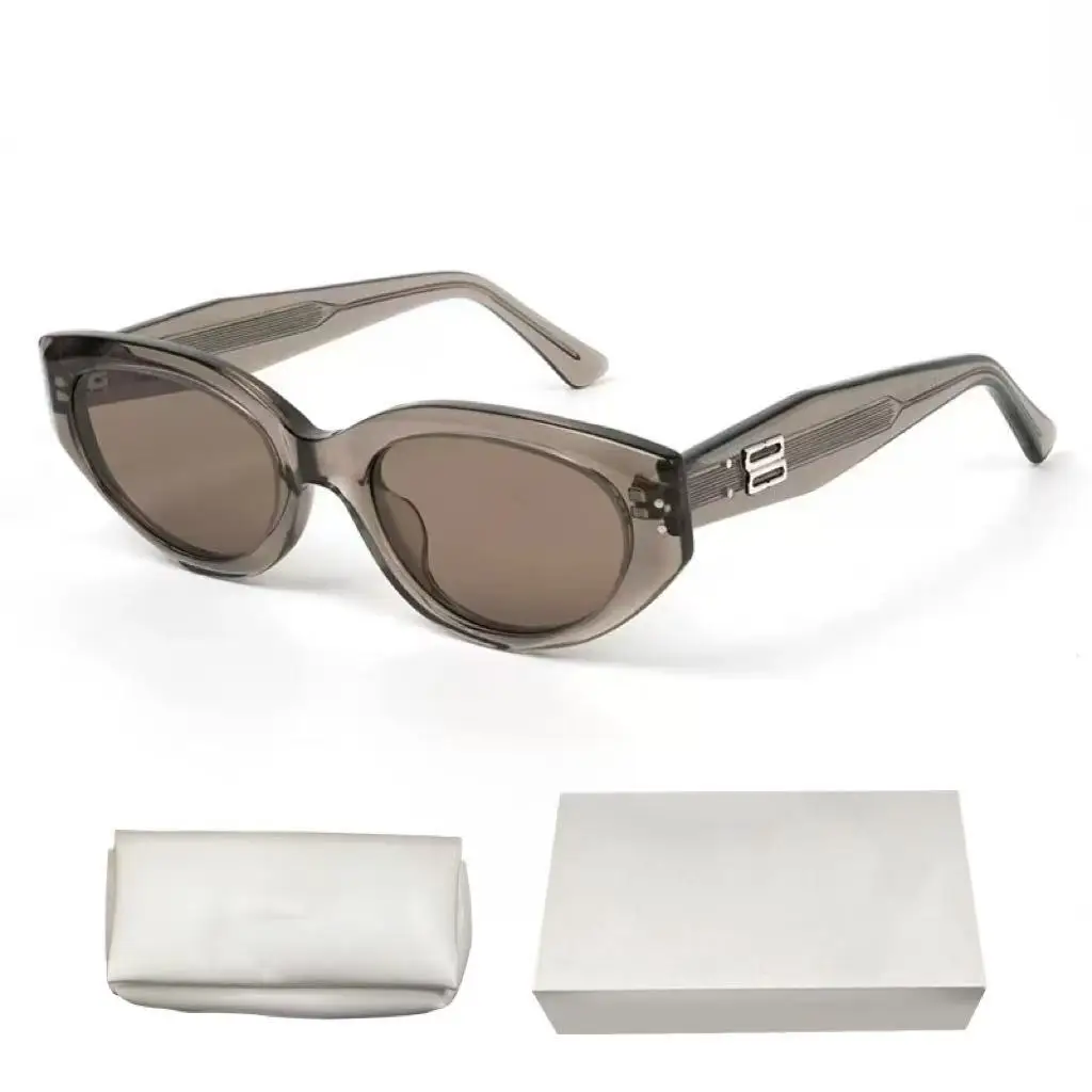 

GM Rococo Cat-Eye Sunglasses High-End Acetate Petite Frame UV400 Protection Designer Women’s Shades Insta Famous Style Luxury Su