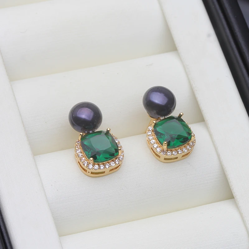 

Wedding Natural Freshwater Pearl Earrings Woman,Small 925 Silver Pearl Stud Earrings With Pearls Wife Mother Birthday Gift White