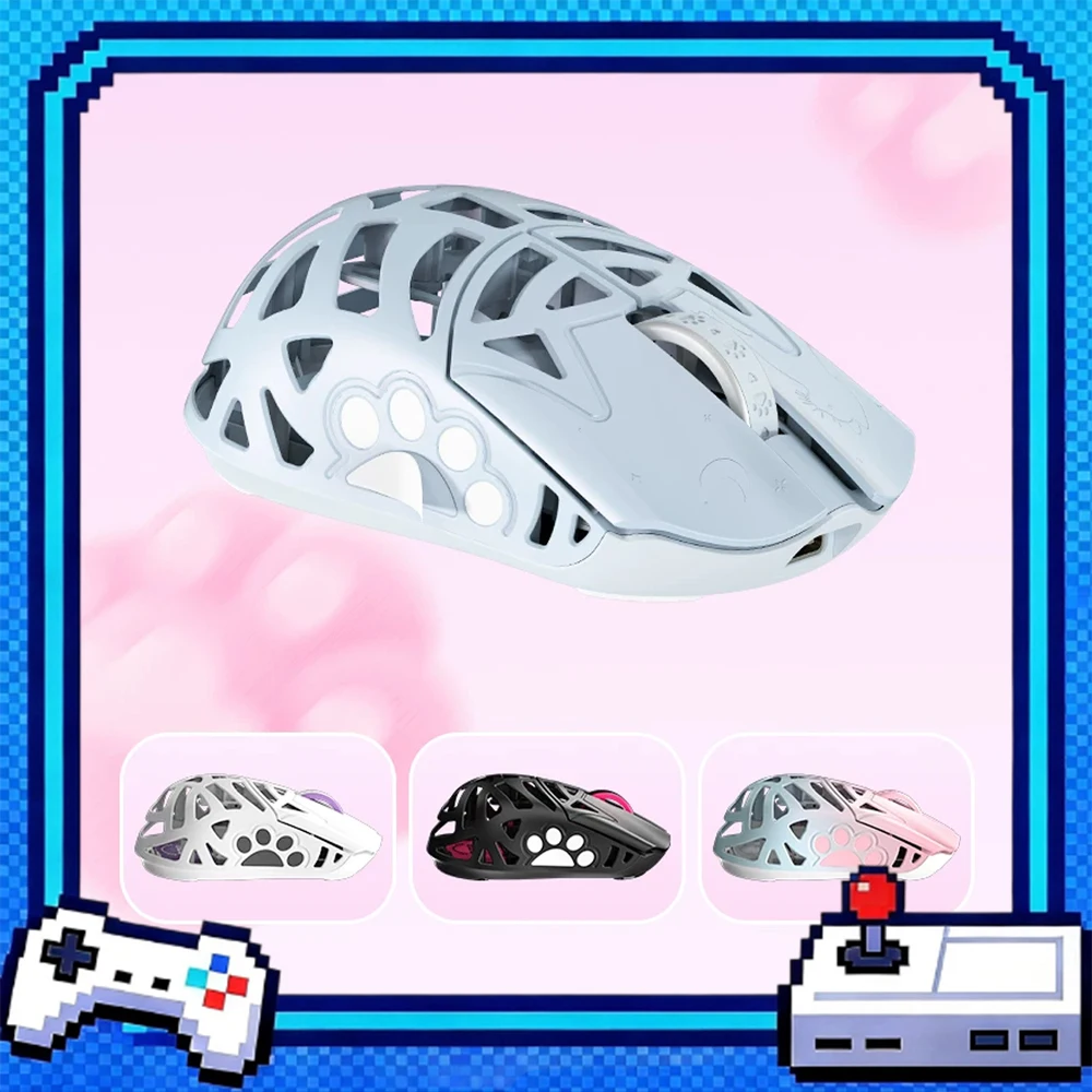 WLMOUSE Beast Miao Ultra-Light Wireless Gaming Mouse  Magnesium Body, PAW3950HS , 8K Polling Rate, Omron Optical, TTC Limitless