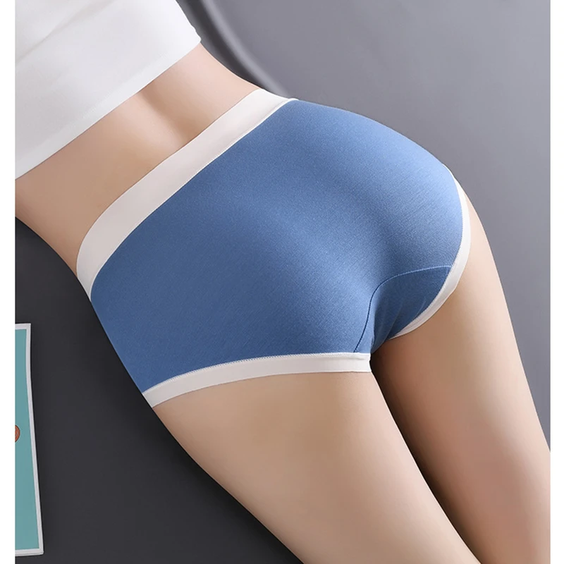 7pcs women's summer Japanese female underwear lace waist high ball modal ladies underwear lingerie panties for women