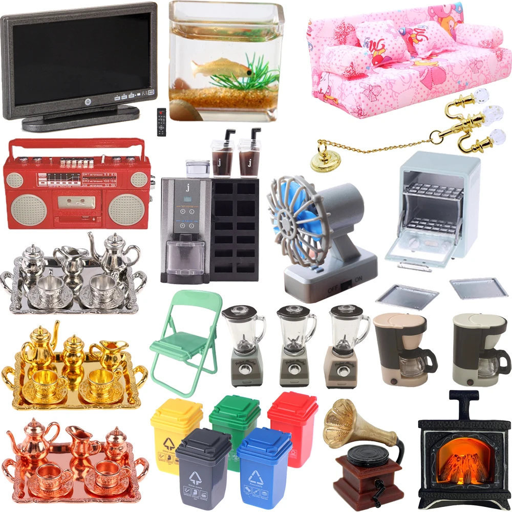 1/12 1/6 Puppenhaus Möbel Zubehör Miniatur artikel für Barbie Möbel Kleidung Mädchen Spielzeug Geburtstags geschenk