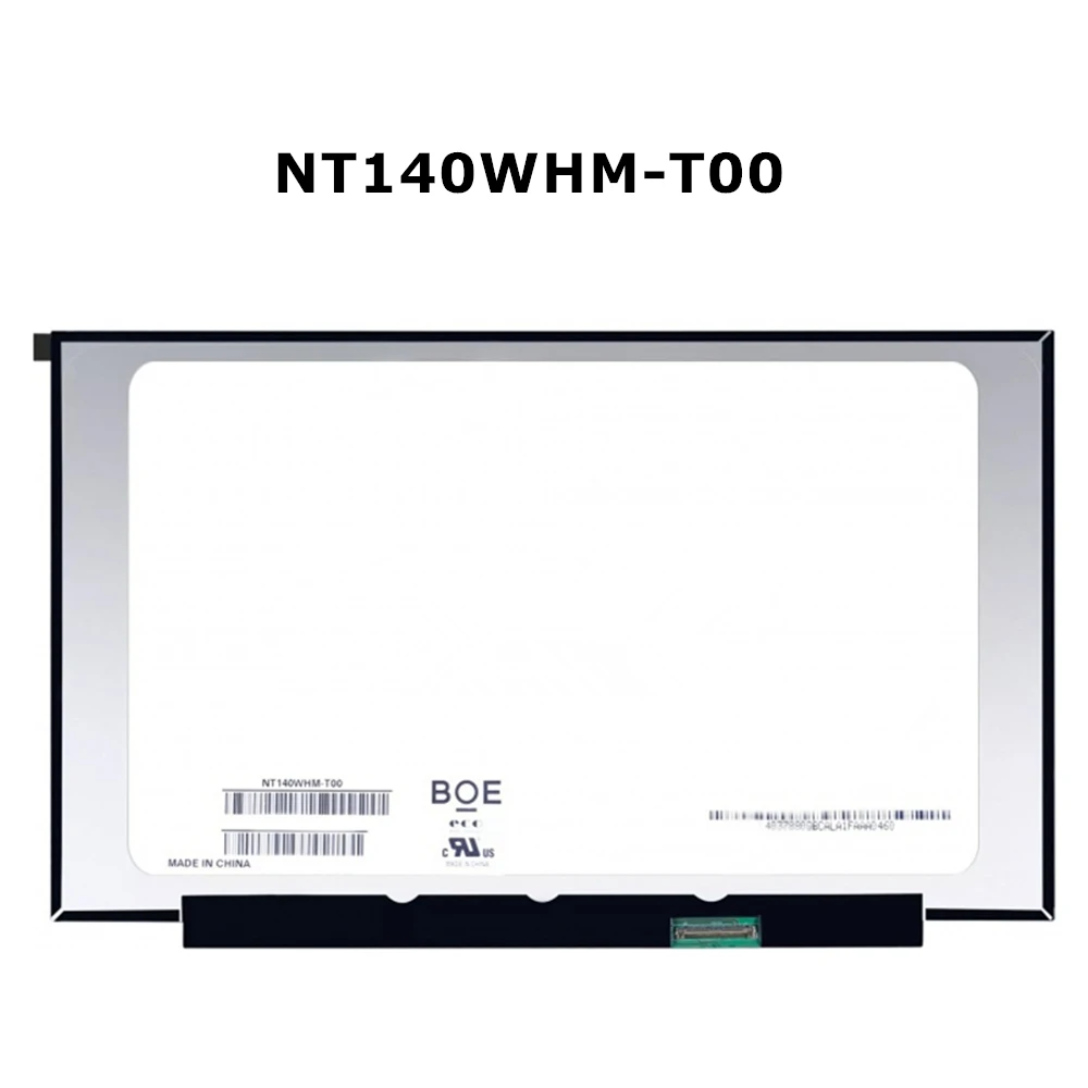 Imagem -02 - Lcd Touch Screen para hp Laptop Painel de Exibição de Substituição 14 Polegada hd 40pins Nt140whm-t00 B140xtk02.0 14a-na0037nr