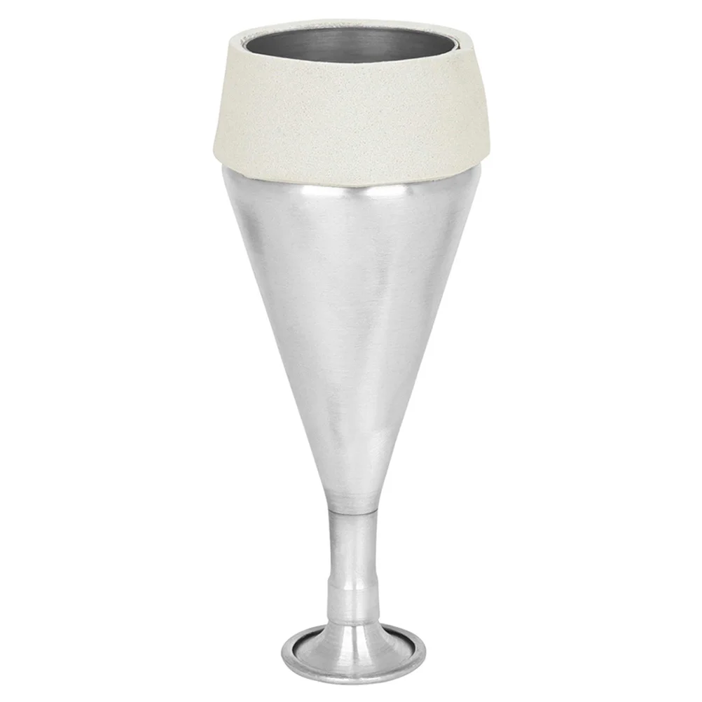 

French Horn Mute Aluminum Practice Silencer for Trumpet Trombone Accessories Silver Home Noise Reduction Musical Instrument