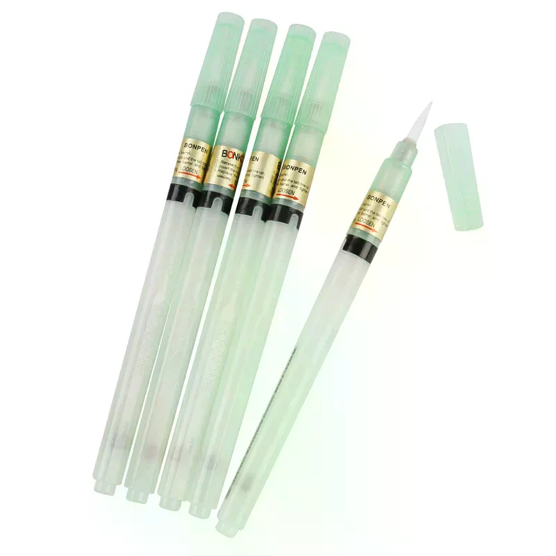 1PCS 102 No Clean Rosin Flux Pen Soldering Applicator with Brush Head Solder Paste Tool for BGA Welding Repair