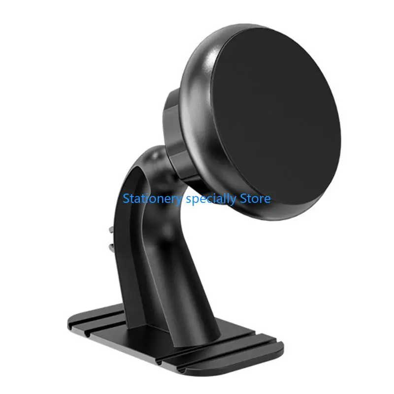 

P0RB Регулируемый магнитный автомобильный телефон подставьте магнитный держатель телефона ABS для мониторинга