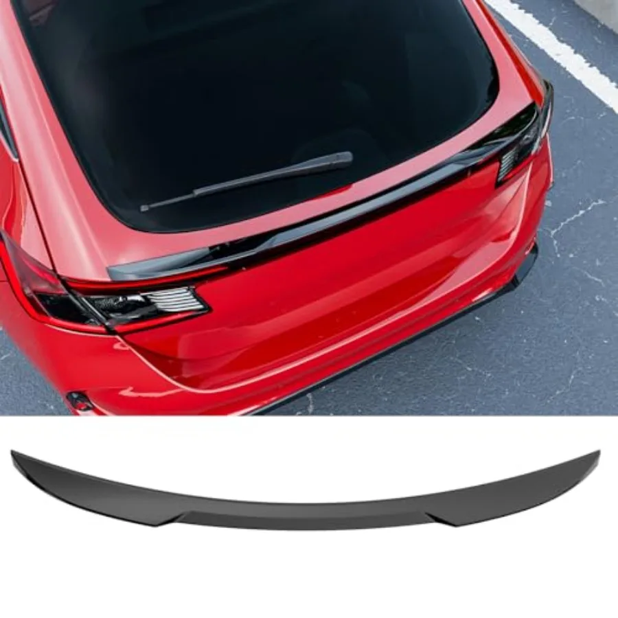 

Спойлер для багажника Honda Civic Hatchback 2022-2026, ABS-спойлер-накладка, замена крыла для моделей 2022, 2023, 2024, 2025 годов
