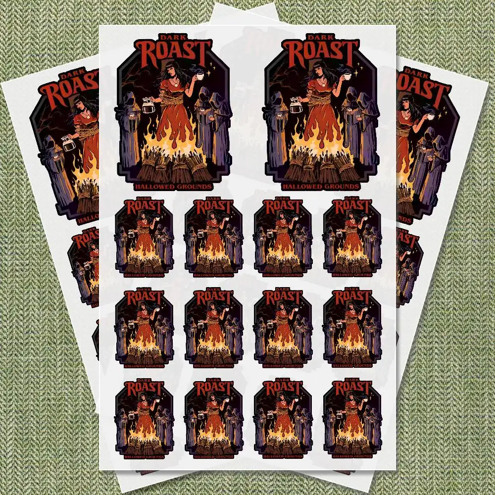 

Dark Roast Stickers Moto Sticker Auto Body Bumper Windows Cartoon Laptop Walls Vinyl Decal Car Tuning Accessories