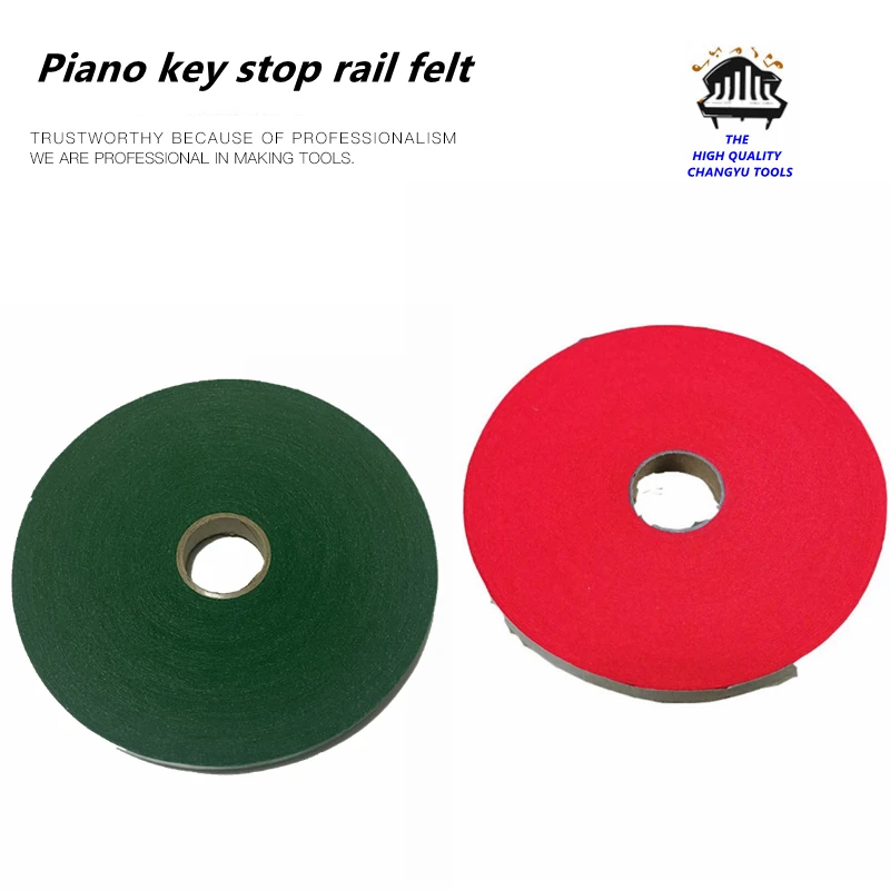 Piano tuning repair accessories tool Piano key stop rail felt  Press key file does Keyhole Wool