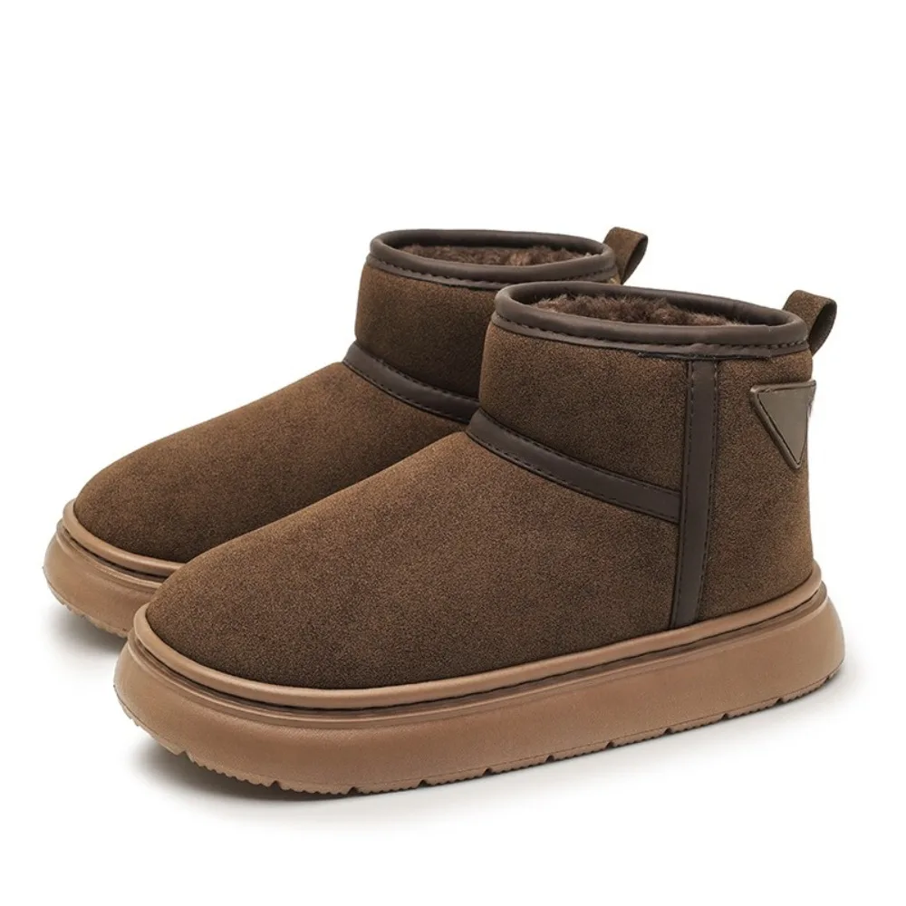 شعبية الرجال أحذية الثلوج الشتاء الرجال العصرية كل مباراة القطن حذاء دافئ حذاء بوت بطول الكاحل للرجال المضادة للانزلاق المخملية و رشاقته حذاء الثلوج