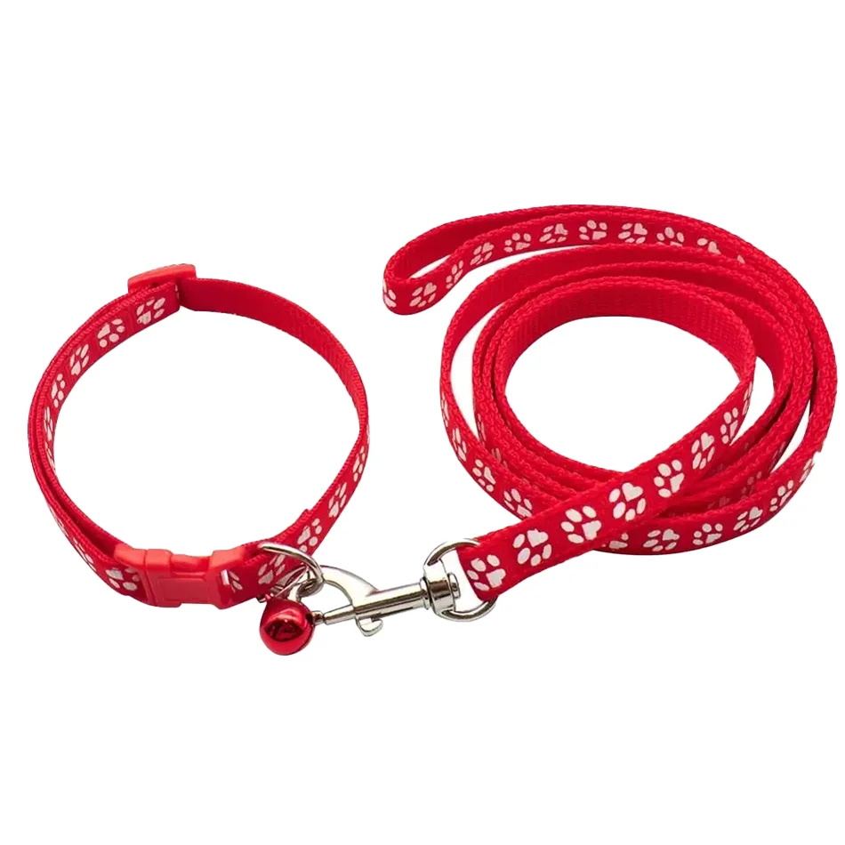 Dog Paw Print Pet Traction Rop - Headcollar Rope Set บทวิจารณ์และราคา