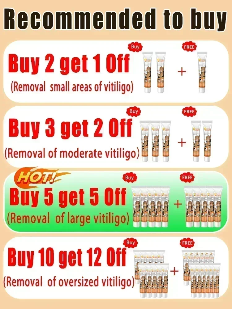 Vitiligo Ointment Herbal Extract Remove Ringworm White Spot Removal Skin Vitiligo Eliminate Vitiligo 1006