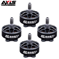 4PCS AxisFlying AE2207 V2 1860KV 1960KV 4~6S Lipo Brushless Motor 5mm For RC FPV 5/6inch Freestyle Racing Drone Quadcopter