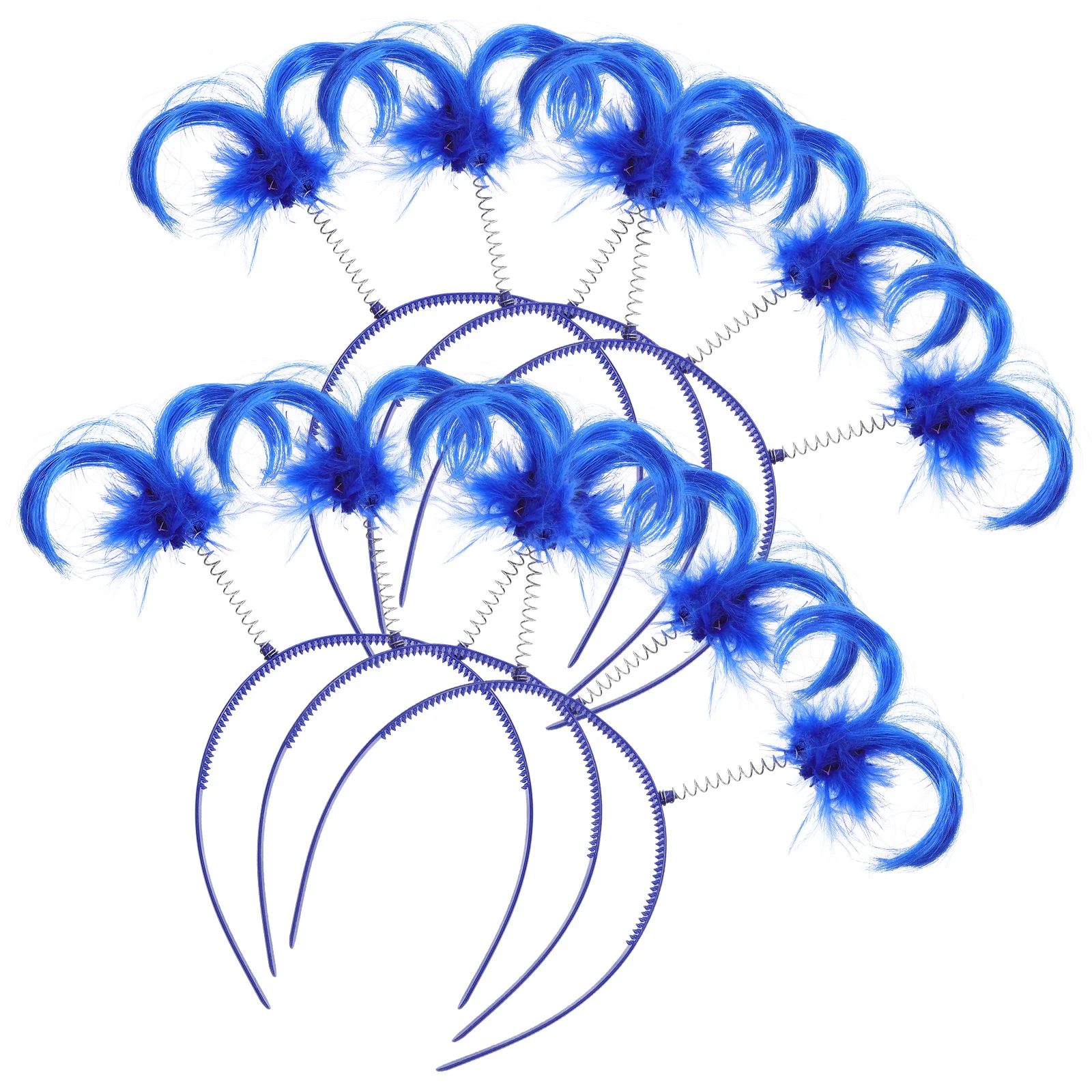 

6pcs Hair Hoop Kids Party Birthday Non Comfortable Hair Accessories Halloween Cosplay Daily Wear Party