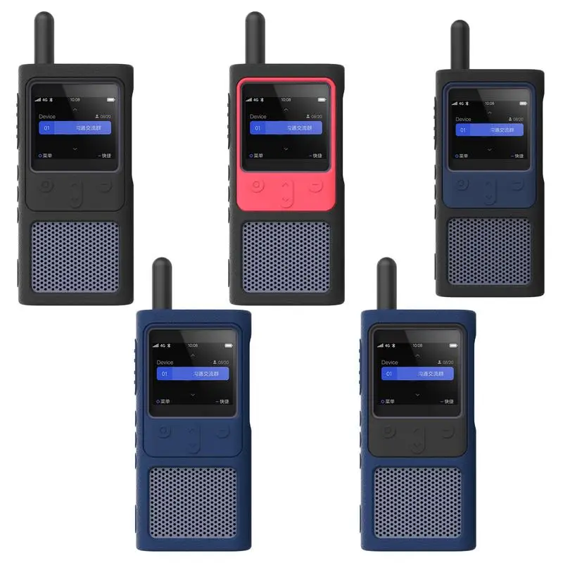 Mijiawalkie-talkie 3, funda de goma de silicona para Radio bidireccional, accesorios para Walkie Talkie Uv5r