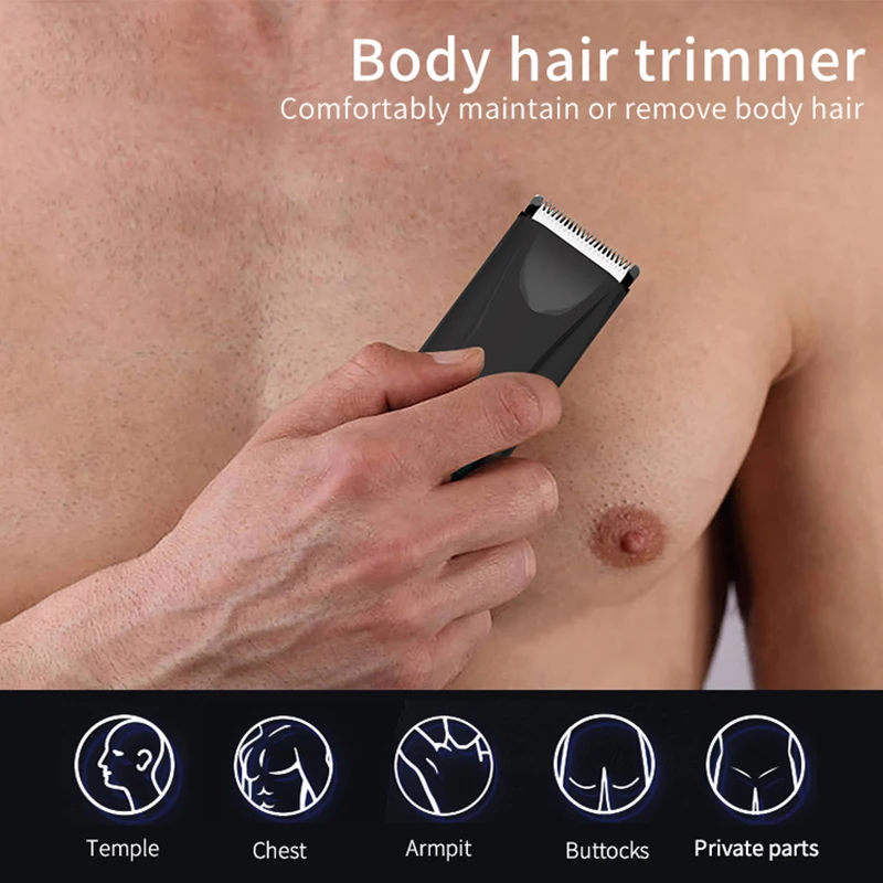 الجسم الشعر المتقلب للرجال-الكهربائية الكرة ماكينة حلاقة الحلاقة ل العانة الفخذ الشعر الاستمالة مع المدمج في مصباح ليد