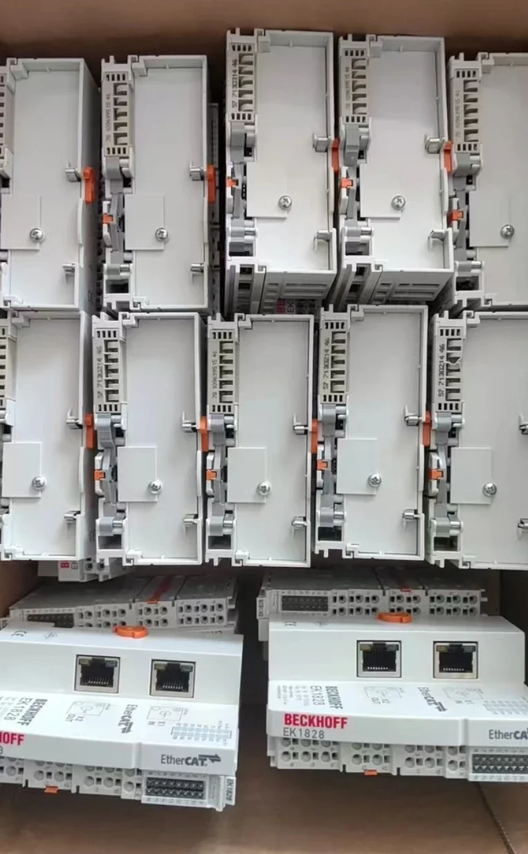 EK1828 EK 1818 Modul PLC EtherCAT Coupler PLC Controller asli baru