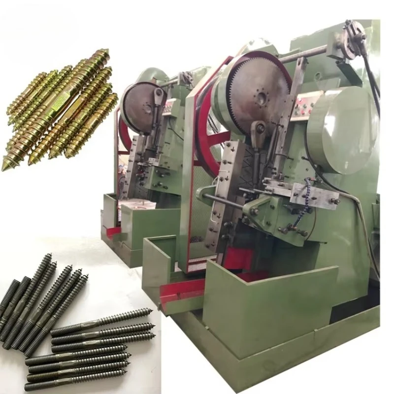 Rebar Thread Rolling Machine Industrial Steel Bar Threading Equipment Automatic 380V Hydraulic System CE