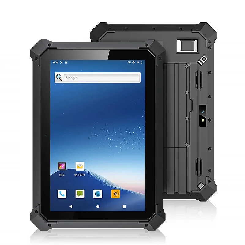 Rugged Tablet 10 Inch Touch Screen Android 11.0 RAM 4GB ROM 64GB 4G LTE Wifi Bluetooth NFC Barcode Scanner Industrial Tablet