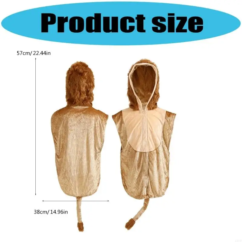 الفتيان الفتيات تأثيري الحيوان الأسود زي سماعة أذن ذيل Jumupsuit مهرجان ملابس الحفلات الأطفال يوم مرحلة الأداء ارتداء #6