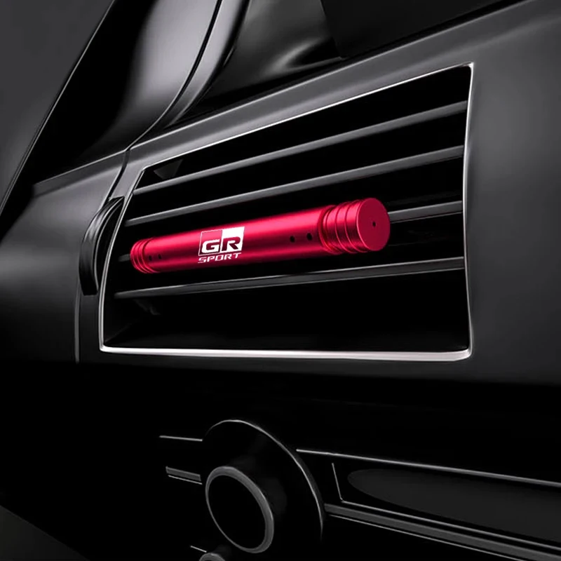 Car Air Outlet Perfume Aromatherapy Stick Freshener For Toyota GR Sport Corolla C-HR RAV4 Avensis Yaris Auto Styling Accessories