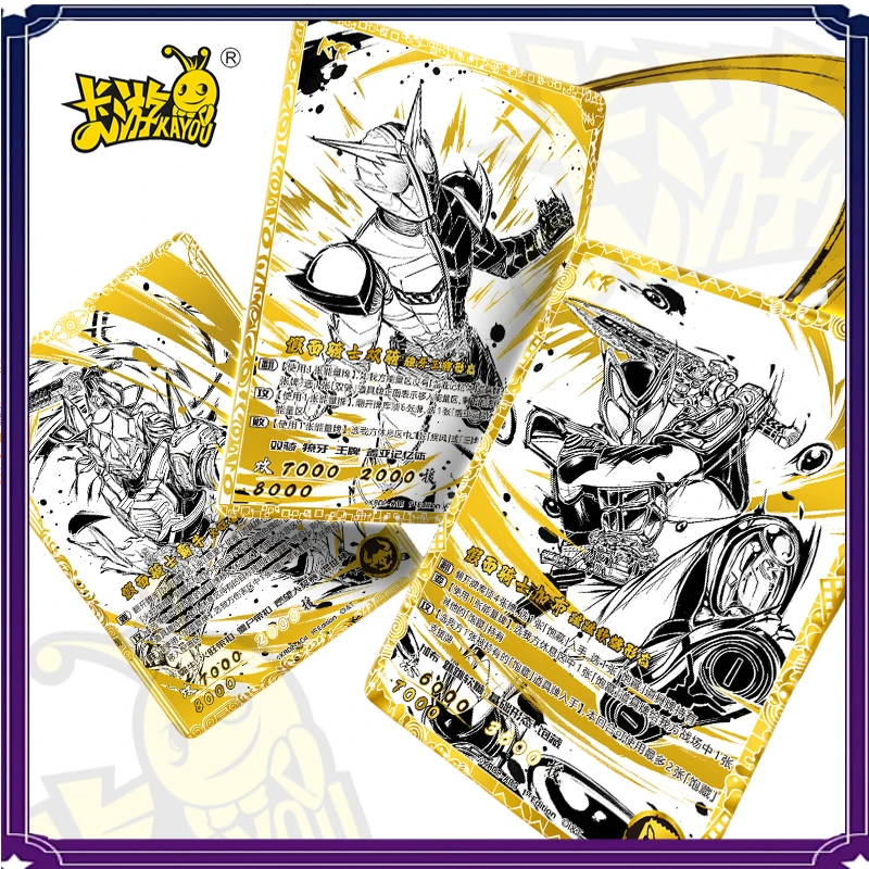 Oryginalny pakiet kart Kayou Kamen Rider Card Hero Duel Competitive Enhanced Edition Peripheral Card Pack Battle Card