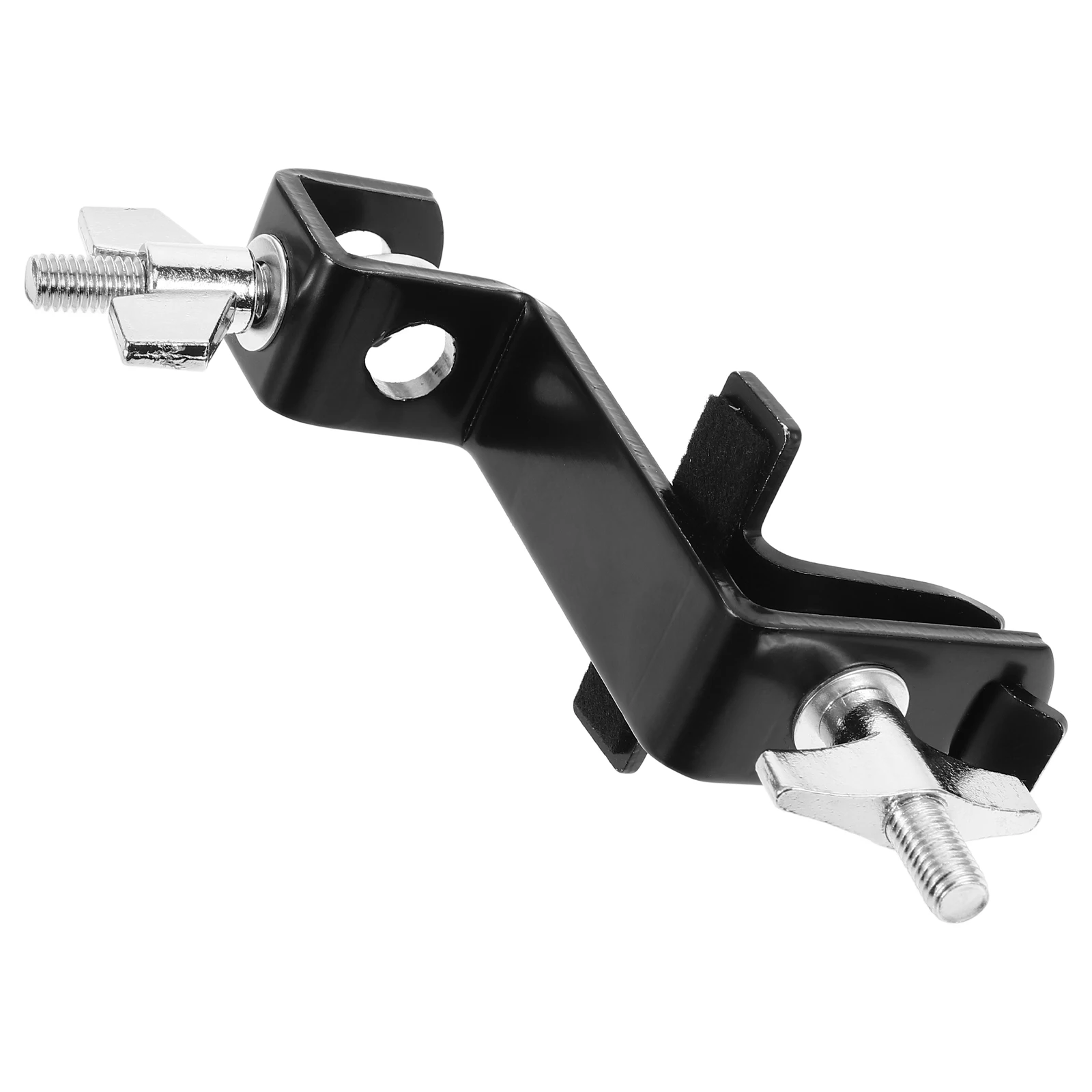 

Adjustable Cowbell Holder Clip Zinc Alloy Durable Sturdy Clamp for Drum Mounting Bracket Fixture Extension Mounted