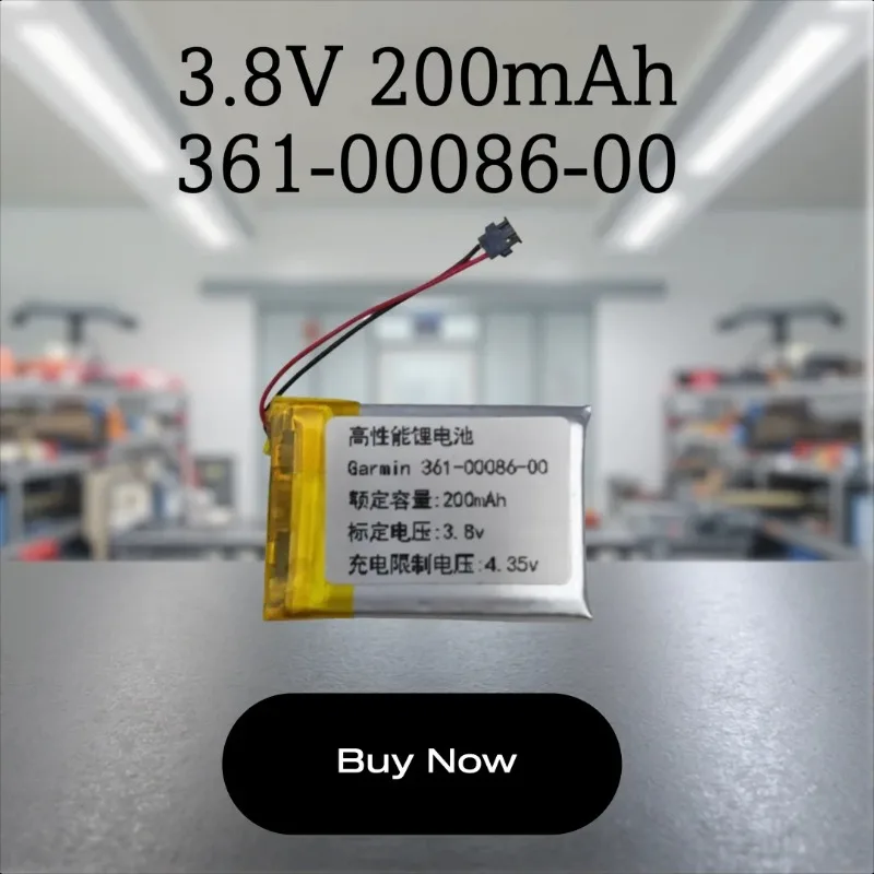 

Brand New 3.8V 200mAh 361-00086-00 Replacement Watch Battery For GARMIN Forerunner 220 225 230 235 235J 620 630 735XT