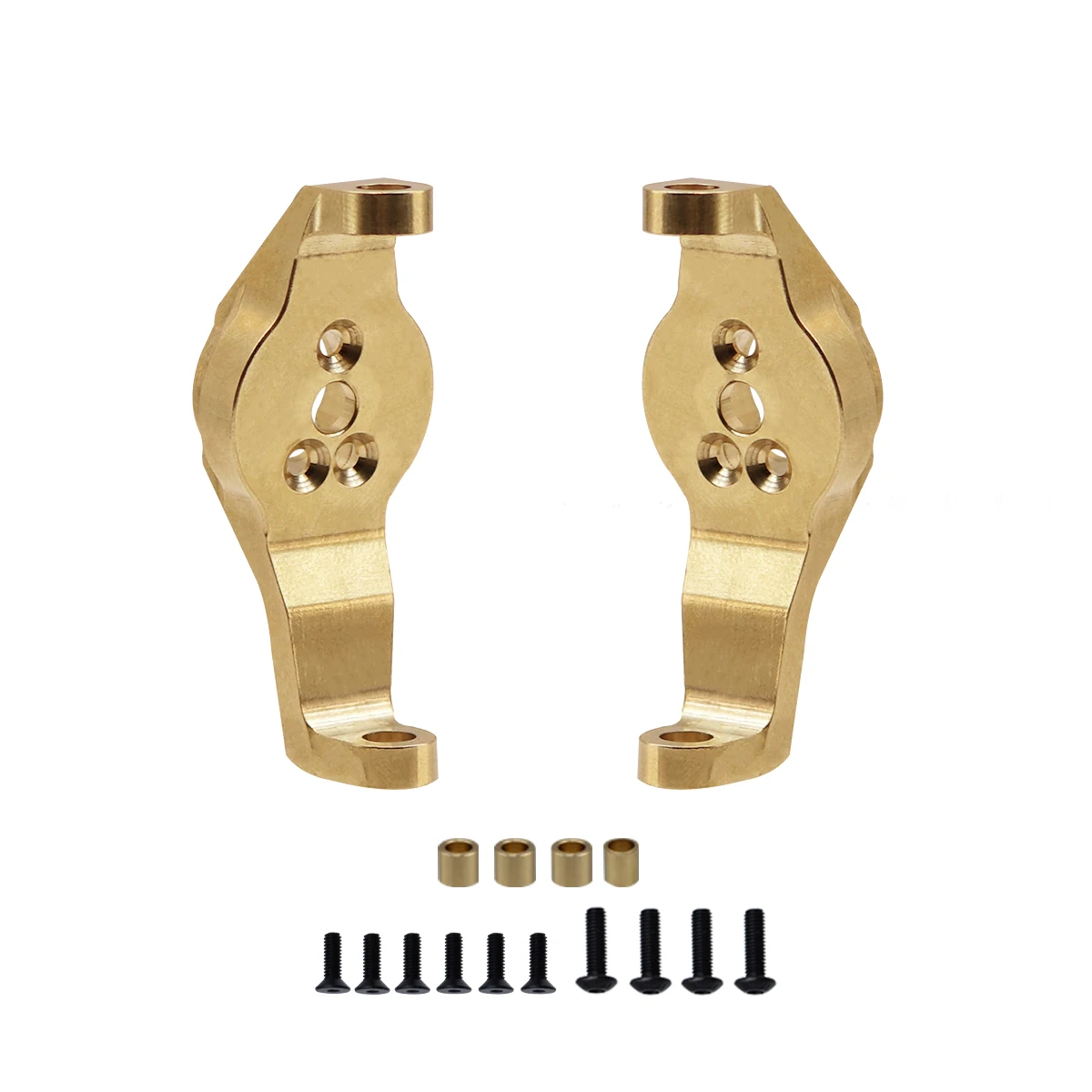 Brass Portal Axle Housing Weights Caster Blocks Diff Cover For 1/10 RC Crawler Traxxas TRX4 Defender Bronco Sport F150 TRX6