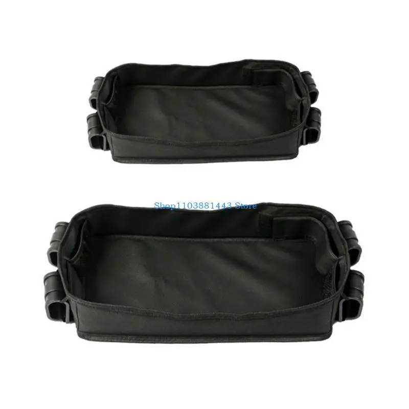 

Q6RE Children's Strollers Organiser Tray Dinning Plate with Mesh Pockets & Cup Holder