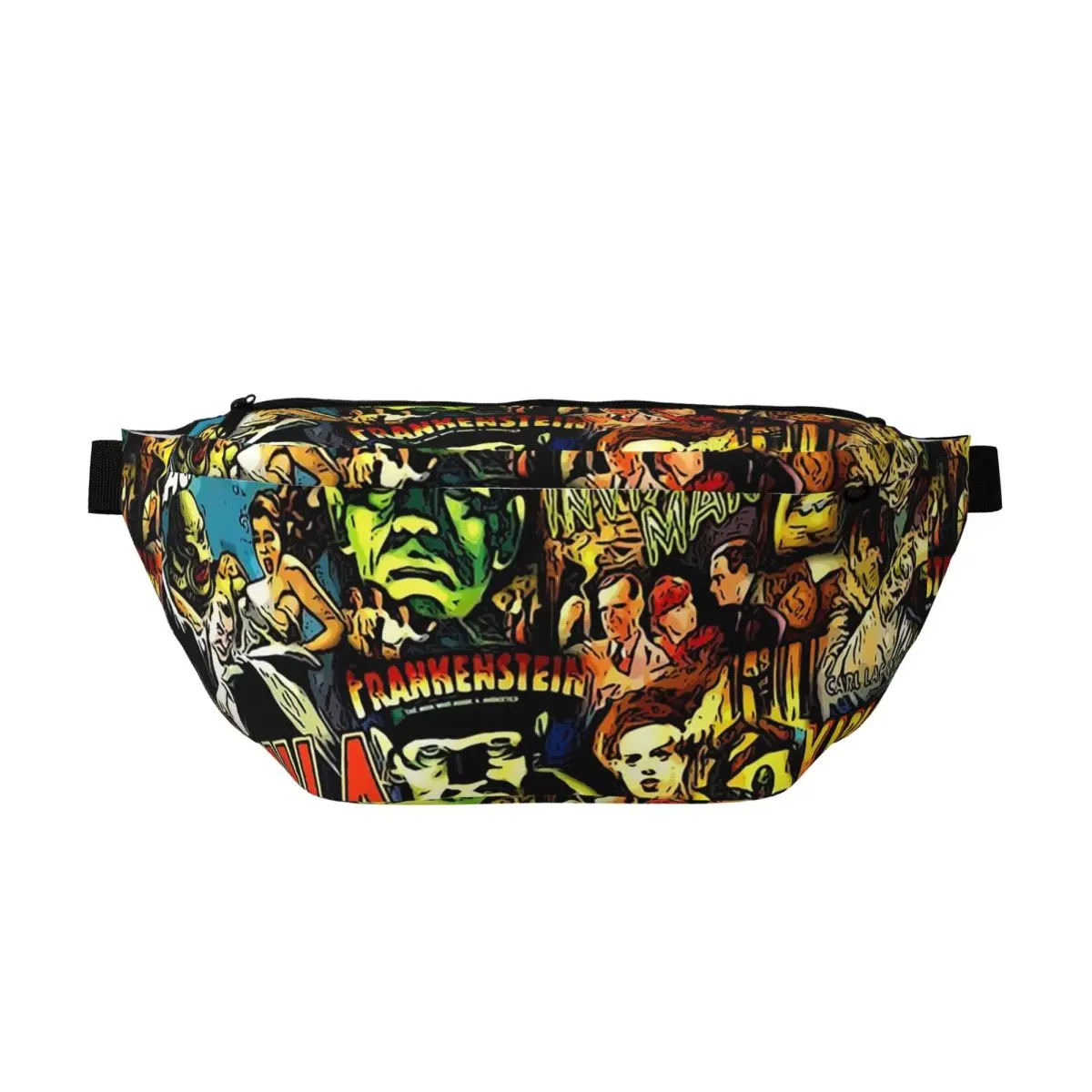 crossbody-waist-bag-horror-cult-universal-monsters-movies-men-women-adjustable-fanny-pack-traveling-running-money-phone-bag