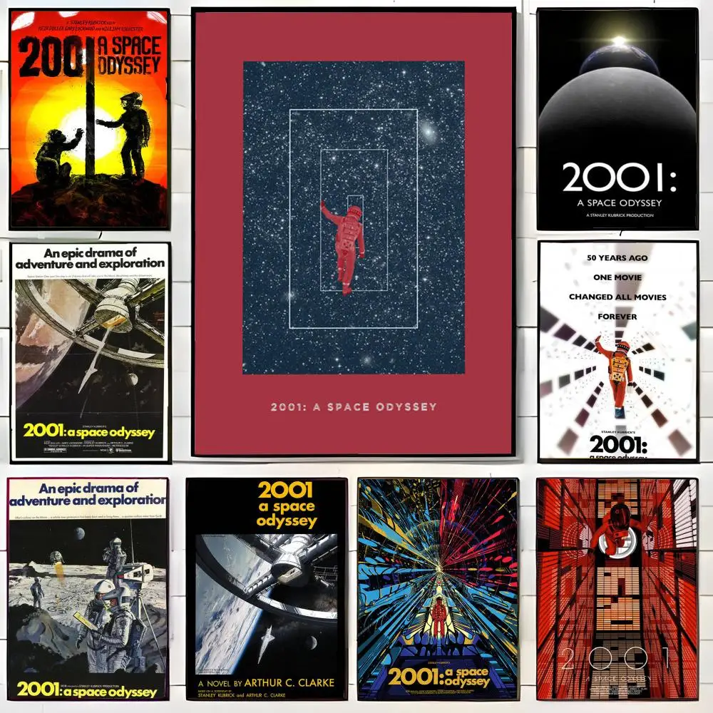 Monolithic Sci-Fi Philosophy A-2001 A-A Space Odyssey Poster Wall Art Print Decorative Mural Home Decor Gift Unframed