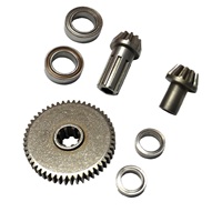1set Upgraded Metal Front and Rear Gear for MJX Hyper Go 16207 16208 16209 16210 14301 14302 R/C cars 1/16 parts