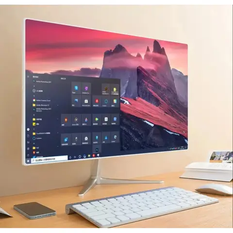 Factory 23.8'' Business Aio Computer Core I3 I5 I7 Laptops RAM 8G 16G SSD 128G 256G 512G Barebone All In One Pc Desktops
