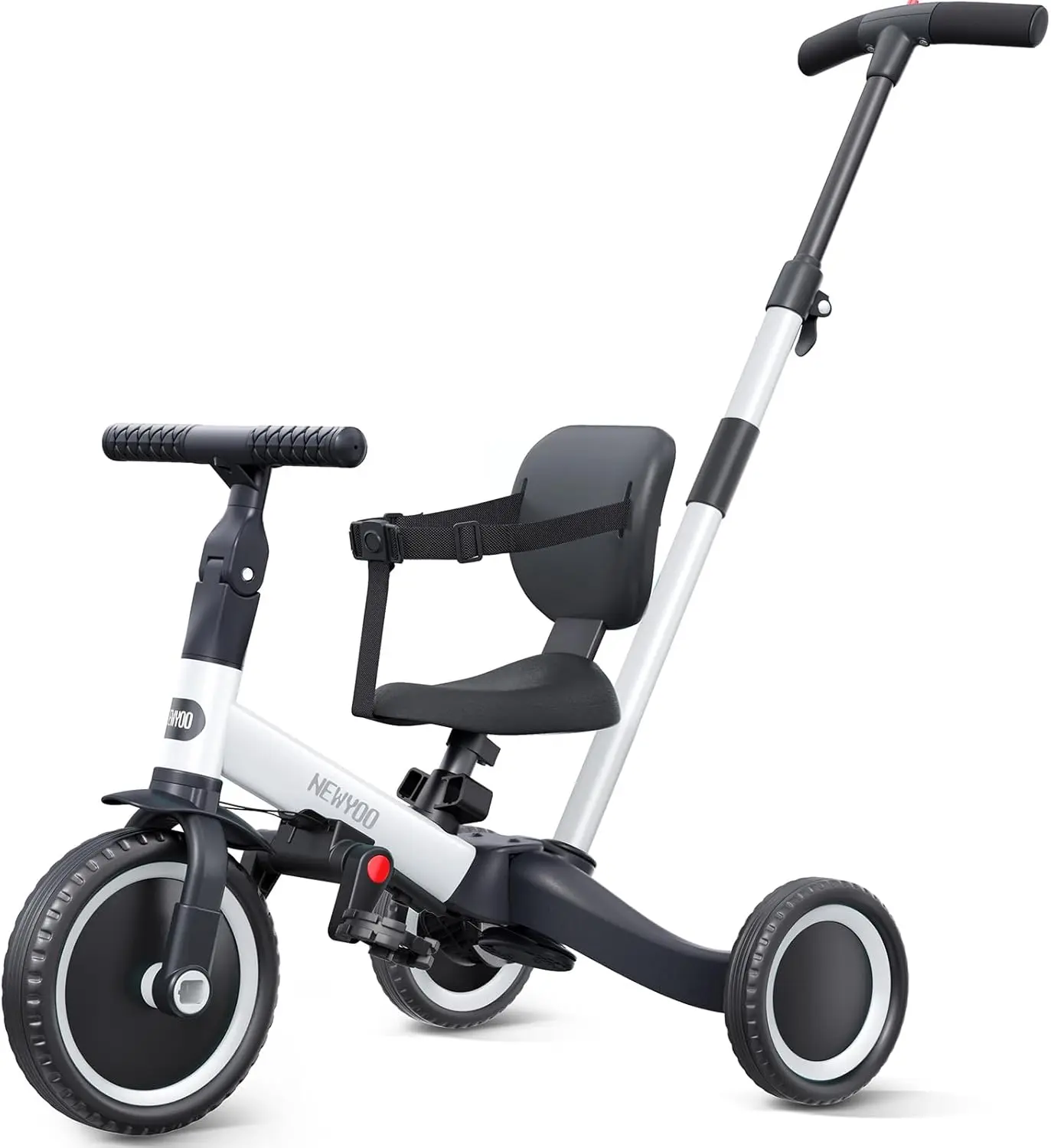 Bicicleta para niños pequeños, triciclos 4 en 1 para 1.2,3 años, bicicleta de equilibrio, regalo de cumpleaños y juguete para niños y niñas, triciclo para niños con P