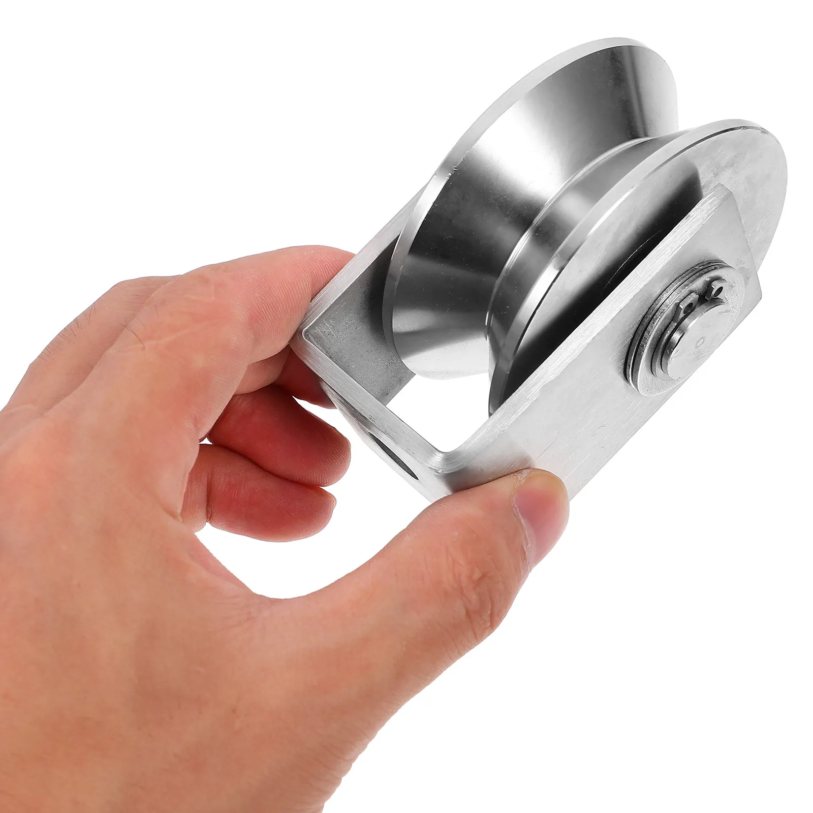 Stainless Steel V-Groove Pulley Wheel for Sliding Doors & Garage Doors – Heavy-Duty, Low-Noise, Smooth Operation - view 2