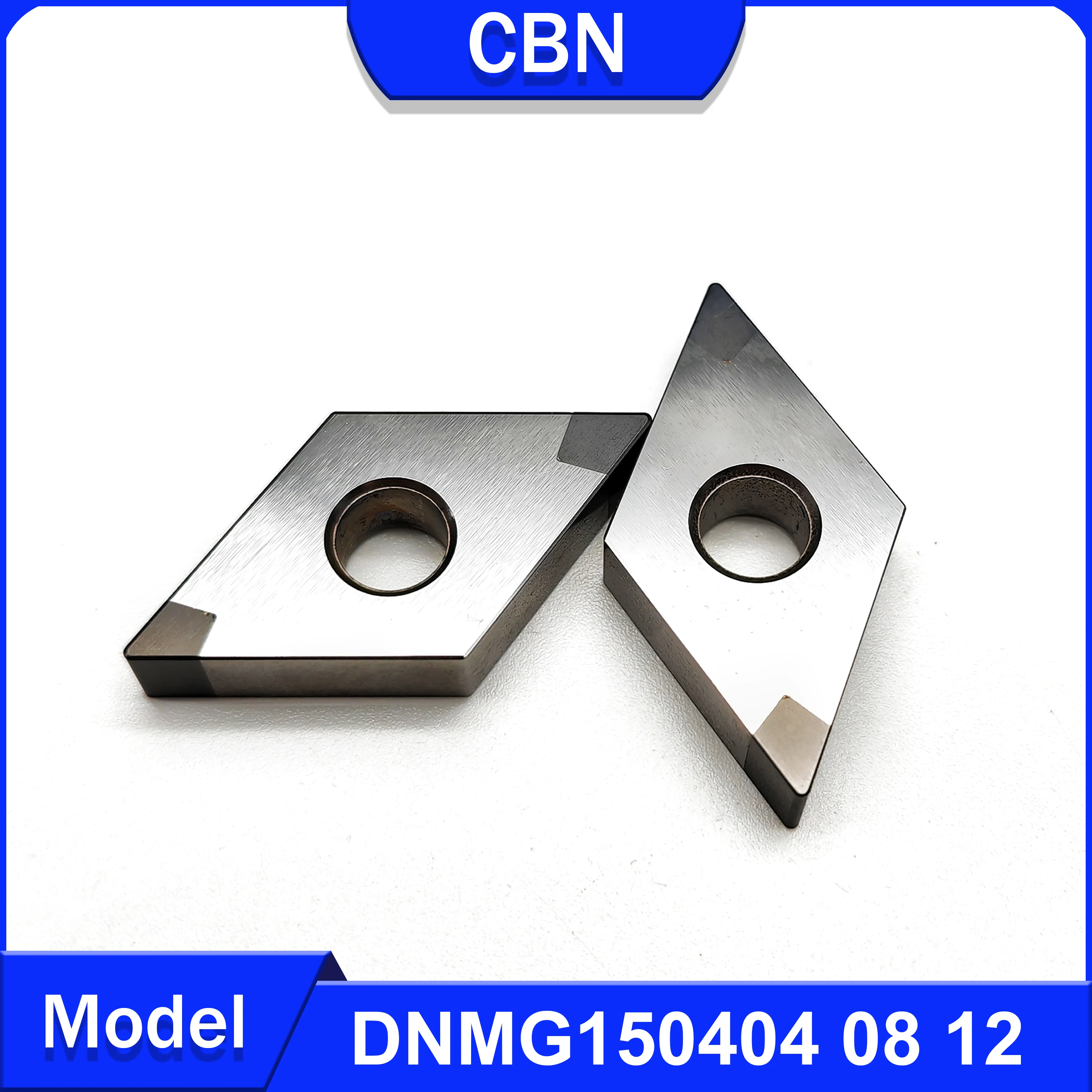 

CNC DNMG150404 DNMG150408 DNMG150412 CBN turning tool machining high hardness materials such as hard steel and cast iron DNMG