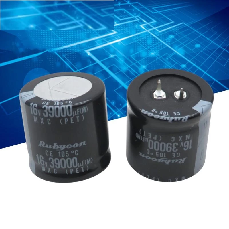 2PCS capacitor 16V 39000UF 35X35 MXC replaces 16V 33000UF