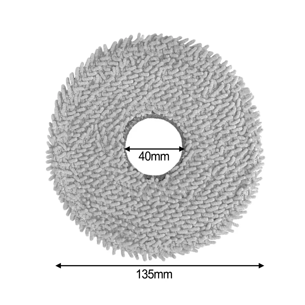 4/10 قطعة قماش ممسحة متوافقة مع DJI لـ ROMO S لـ ROMO A لـ ROMO P ملحقات بديلة قابلة للغسل وقابلة لإعادة الاستخدام وسادات ممسحة