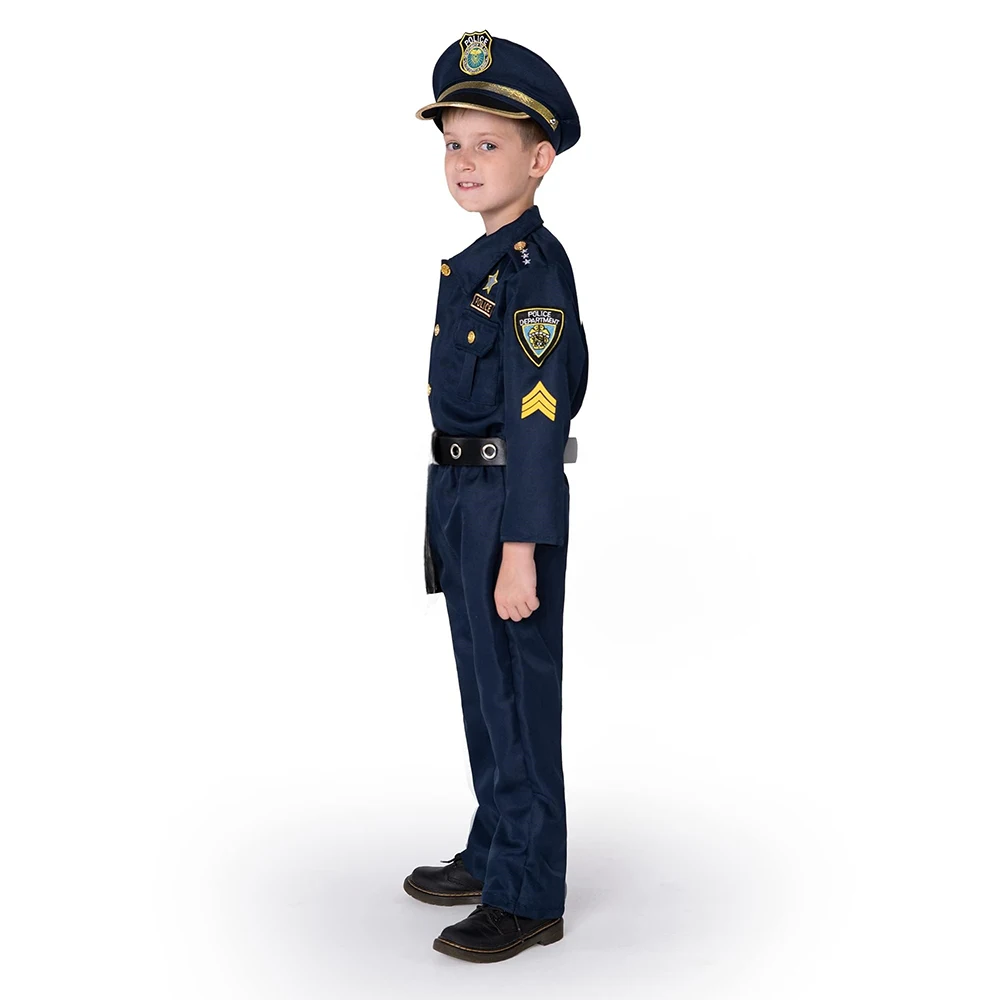Deluxe Kids' Police Officer Costume 5
