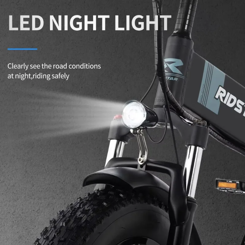 Melhor bateria elétrica de lítio 48v, sistema de freio a disco rígido mtb, novo design, inverno, enduro, bicicleta gorda, motor de cubo traseiro, liga de alumínio