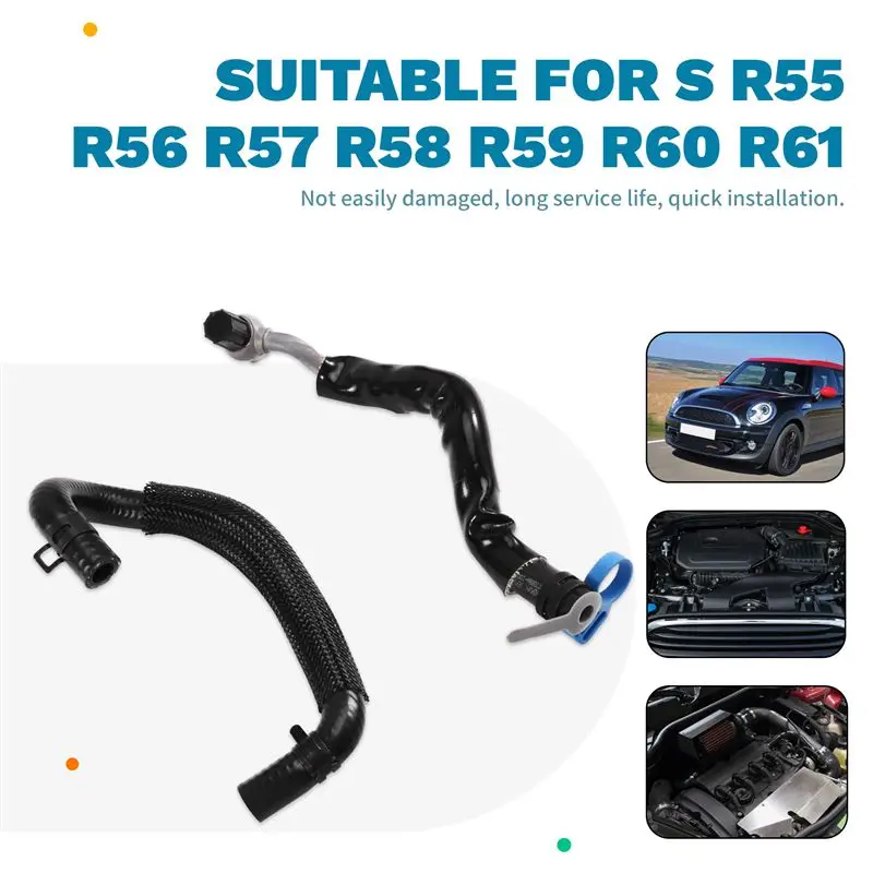 Superior-Turbocharger Hose Coolant Hose For MINI 11537565432 For BMW MINI R55 R56 R57 R58 Coolant Feed Hose Pipe